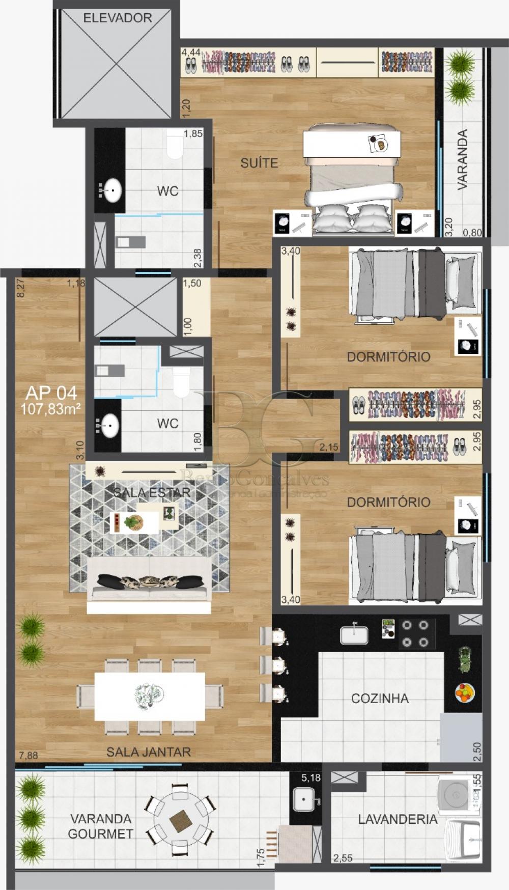 Comprar Apartamentos / Padrão em Poços de Caldas apenas R$ 377.000,00 - Foto 9 Comprar Apartamentos / Padrão em Poços de Caldas apenas R$ 377.000,00 - Foto 9