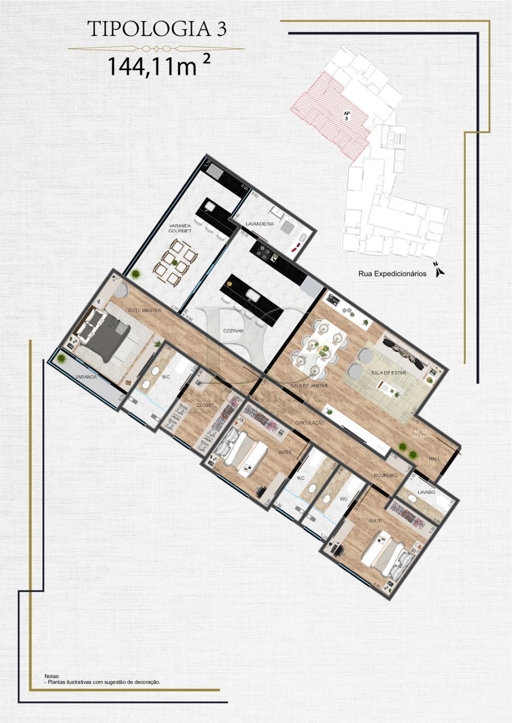 Comprar Apartamentos / Padrão em Poços de Caldas R$ 950.000,00 - Foto 7 Comprar Apartamentos / Padrão em Poços de Caldas R$ 950.000,00 - Foto 7