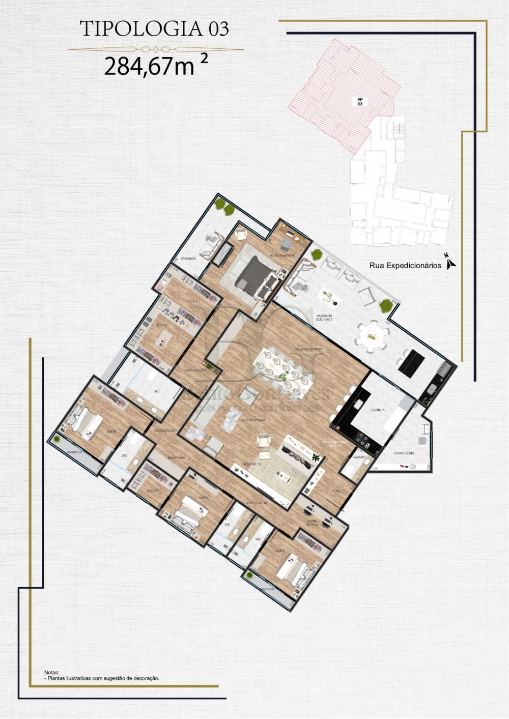 Comprar Apartamentos / Padrão em Poços de Caldas R$ 950.000,00 - Foto 10 Comprar Apartamentos / Padrão em Poços de Caldas R$ 950.000,00 - Foto 10