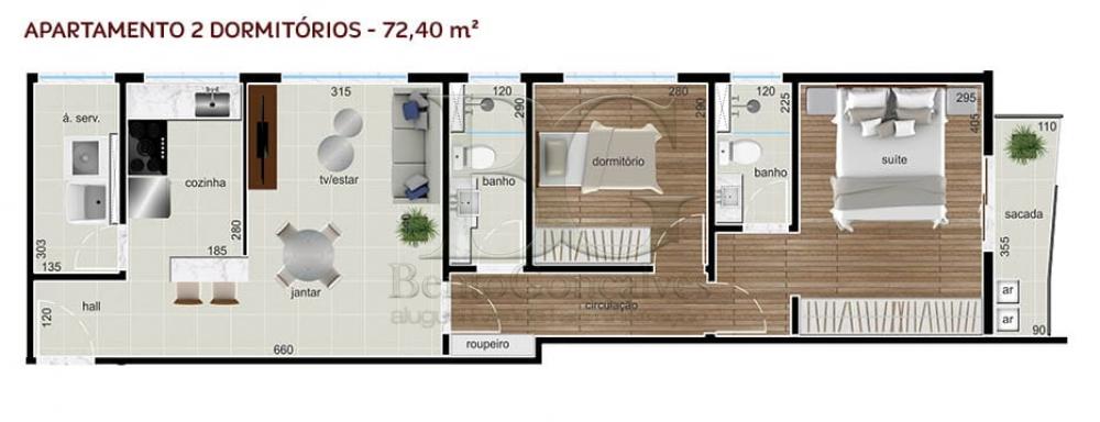 Planta - Residencial Mendona Chaves - Edifcio de Apartamento