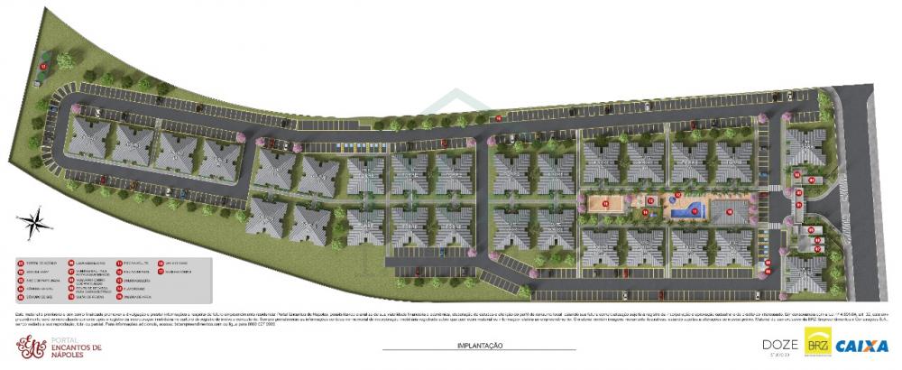 Planta - Portal Encantos de Npoles - Condomnio de Edifcios